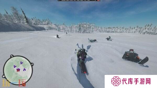 雪地摩托模拟器《Sledders》现已正式发售