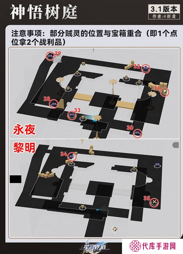 崩坏星穹铁道永夜呓语密林神悟树庭宝箱收集攻略 永夜呓语密林神悟树庭收集宝箱大全[多图]图片5