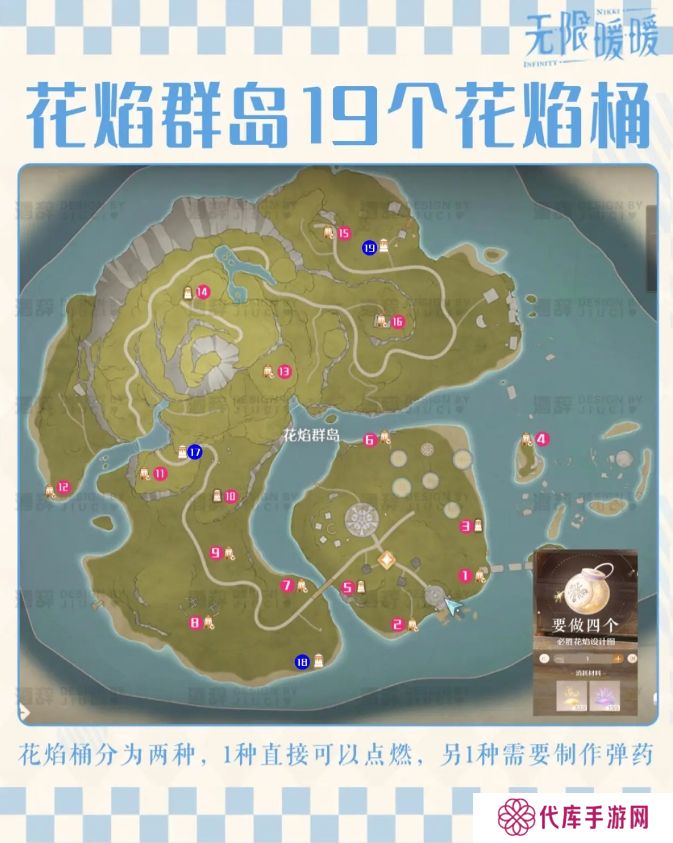 无限暖暖花焰群岛213个烟花