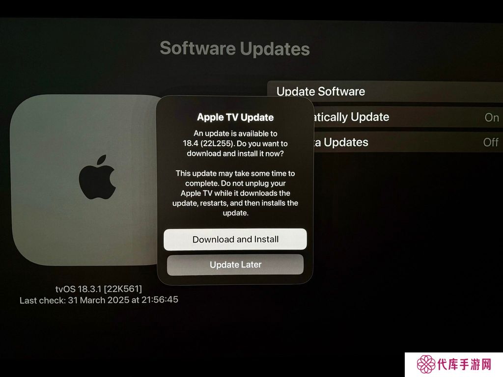 苹果 tvOS 18.4 发布：首次支持语音控制 Matter 扫地机器人、优化 Apple TV 应用