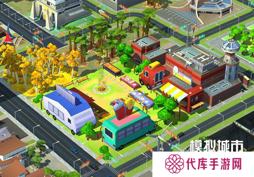 《模拟城市：我是市长》打造潮酷商业区